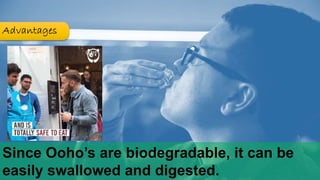 Edible water bottle | PPTX
