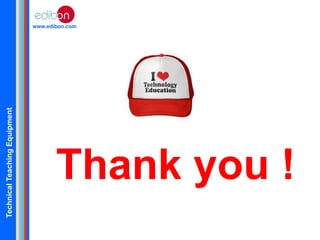 TechnicalTeachingEquipment
www.edibon.com
Thank you !
 