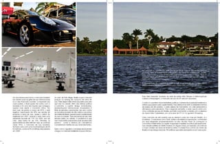 na verdade, a L’excellence quer orientar as novas marcas em como oferecer
                                                                                                            produtos, bens e serviços para esse público tão exigente e sofisticado. “Hotéis,
                                                                                                            lojas, restaurantes e todos os estabelecimentos voltados para a classe ”Triplo A“
                                                                                                            precisam estar preparados para atender esse consumidor de luxo em todas as
                                                                                                            instâncias”, explica a empresária.

                                                                                                            A preocupação da consultora é válida, já que os serviços de alto padrão, como
                                                                                                            gastronomia, hotelaria e beleza, prometem despontar com força em 2010.




                                                                                                            para Hélio nakanishi, fundador da rede de salões Hélio diffusion e metamorphose
Um dos fatores para tornar o mercado brasileiro      Ao lado de porto Alegre, Brasília ocupa a terceira
                                                                                                            Cabelo e maquiagem, o mercado de luxo do dF esta em ascensão.
tão atrativo para as grifes de luxo internacionais   posição no ranking de consumo de bens de
foi a crise financeira mundial. Comparado aos        luxo. parte desse mérito é fruto do público peculiar
                                                                                                            o salão é o predileto de embaixatrizes, políticos, mulheres da sociedade brasiliense e
outros países, o Brasil quase não sofreu com a       que vive na cidade. Além das esferas política
                                                                                                            artistas que passam pela capital federal. para destacar-se entre os estabelecimentos
recessão e foi uma das nações que conseguiu          e judiciária, a capital abriga embaixadas,
                                                                                                            de beleza de alto padrão, o salão dispõe de manobrista, um café restaurante e
superar mais rápido o momento crítico. Tão           representações internacionais, empresários e
                                                                                                            até espaço para exposição. para o segundo semestre, a rede, que já conta com
bem que, de janeiro a março de 2010, o país          filiais de grandes corporações. isso sem contar
                                                                                                            cinco unidades de luxo em Brasília, promete movimentar a cidade com a abertura
registrou crescimento de 30% nas vendas de           as inúmeras reuniões de alto calão e encontros
                                                                                                            do ópera Hélio Cabeleireiro, em uma área de 911m² no iguatemi shopping.
produtos e bens de luxo, quase o dobro do            de chefes de estado, que promovem a rotatividade
registrado em 2007, quando o setor teve uma          do luxo na cidade. “essa demanda de alto nível
                                                                                                            outro mercado de alto padrão que se destaca cada vez mais em Brasília é o
expansão recorde de 17%. em 2009, ano da             sempre existiu na cidade. o problema é que
                                                                                                            imobiliário. Construtoras como rossi, Gafisa e Brookfield incorporações, conhecidas
crise , esse índice foi de 10%. otimistas, os        nem todos estão preparados para receber este
                                                                                                            por seus elegantes empreendimentos no eixo rio-são paulo, já começam a
especialistas da área estimam que, se continuar      público” , conta a diretora da L’excellence
                                                                                                            concentrar investimentos na capital. A expansão imobiliária acontece principalmente,
nesse ritmo, o mercado de luxo brasileiro            Consultoria em Gestão do Luxo, Anamaria Ferrão.
                                                                                                            nas cidades-satélites do distrito Federal. em Águas Claras, por exemplo, encontra-se
fechará o ano com uma movimentação de r$
                                                                                                            o maior canteiro de obras da América Latina. A cidade fica a 20 km do centro de
8,5 bilhões, contra os r$ 6,5 bilhões arrecadados    Assim como o iguatemi, a empresa de Anamaria
                                                                                                            Brasília e hoje abriga obras de 750 edifícios que estão planejados ou em execução.
em 2009.                                             chegou no mercado brasiliense há pouco tempo.
 