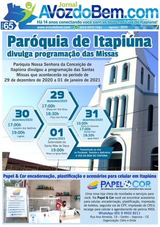 Edição 65 do Jornal avozdobem.com de Itapiúna