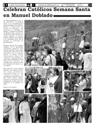 Edición caudillo manuel doblado 78