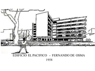 EDIFICIO EL PACIFICO - FERNANDO DE OSMA
1958
 