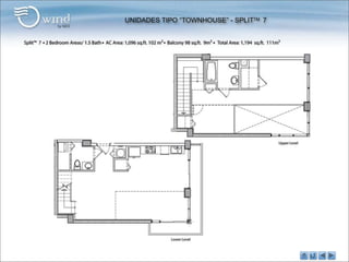 UNIDADES TIPO “TOWNHOUSE” - SPLITTM 7
 