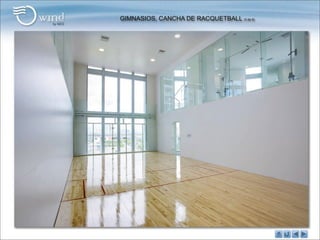 GIMNASIOS, CANCHA DE RACQUETBALL (3 de 6)
 
