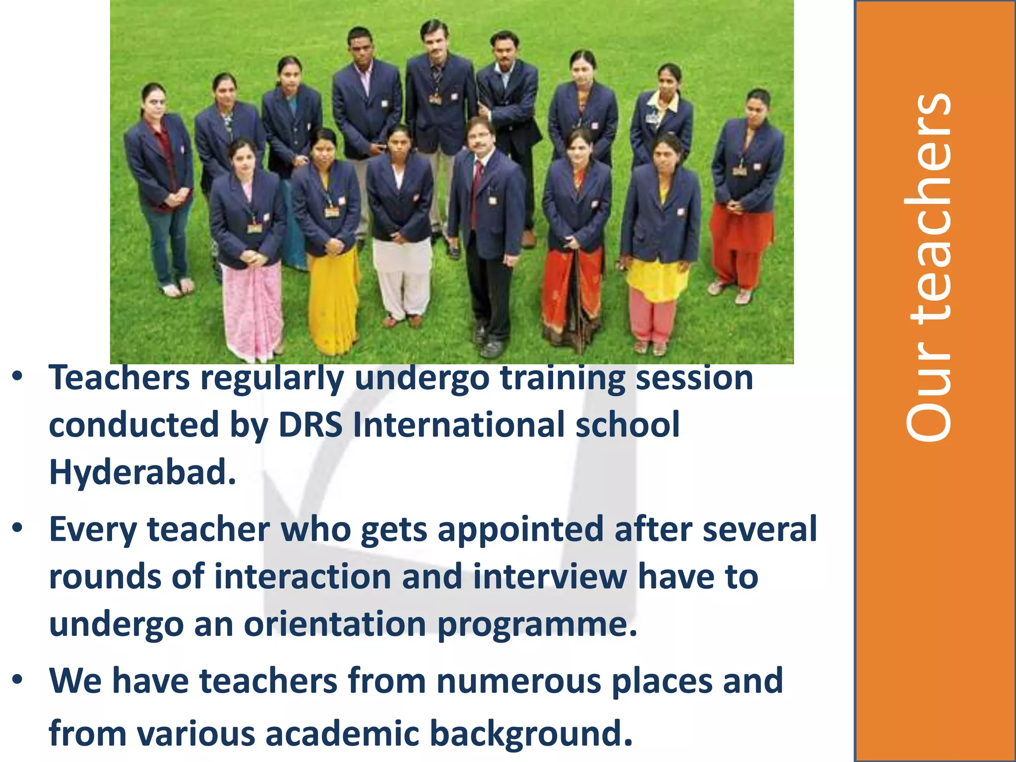 Classroom of pre- primary