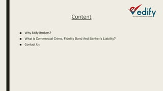 Edify brokers ppt july - 2020 | PDF