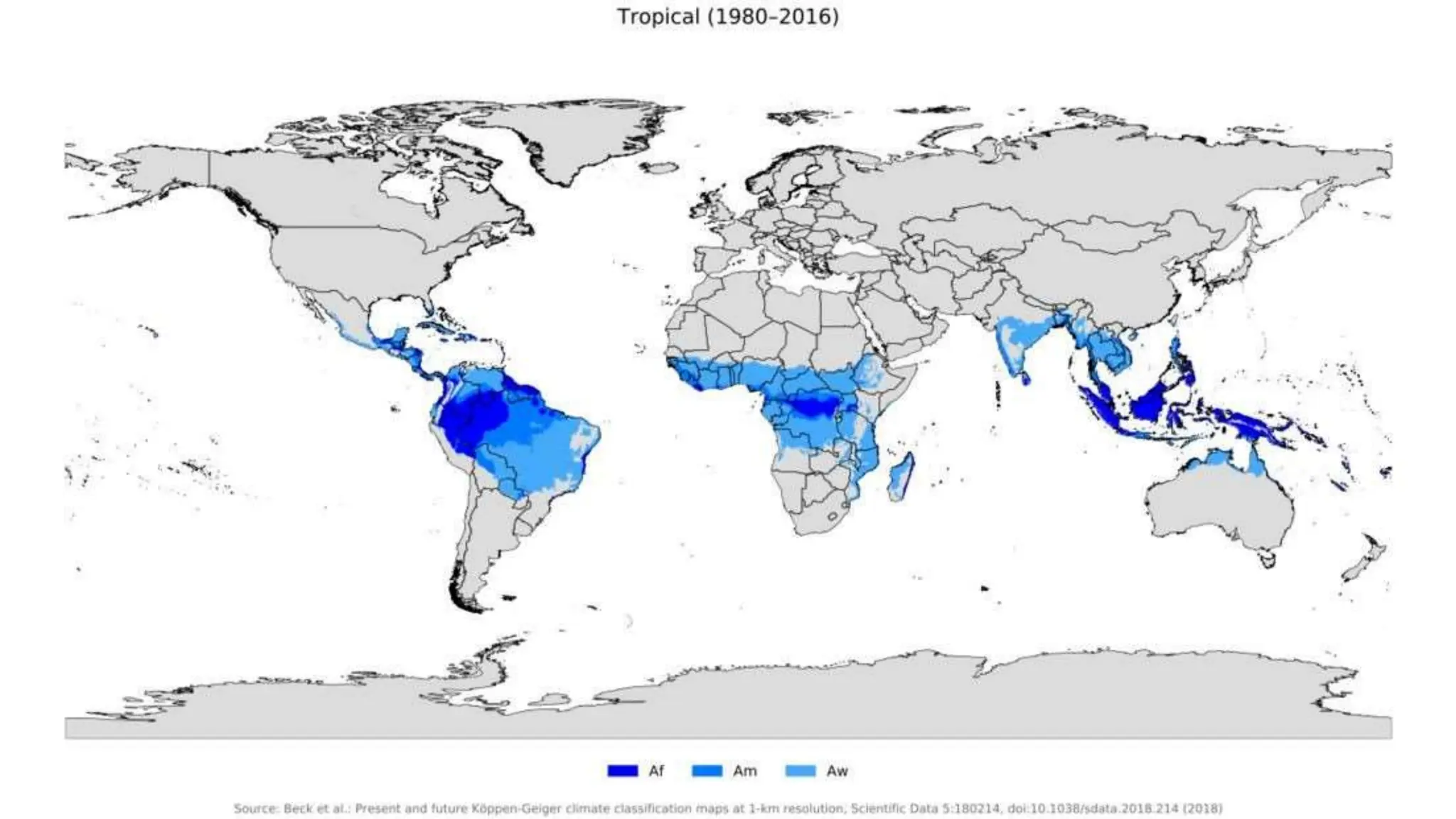 The Köppen climate classification is one of the most widely used ...