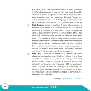 78 La Dra. Edilicia Barrios Campos RESPONDE
 