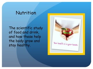 [object Object],Nutrition 