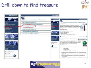 Drill down to find treasure 