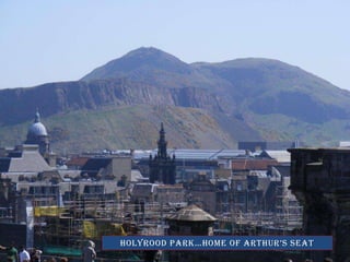 Holyrood parkhome of arthurs seat