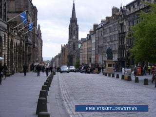 High streetdowntown