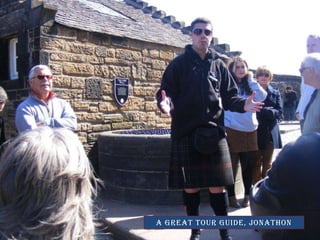 A great tour guide, Jonathon