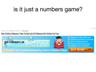 is it just a numbers game?
 