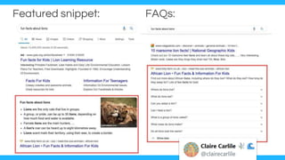Featured snippet: FAQs:
 