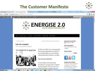 The Customer Manifesto