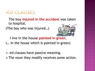 Ed Ing Clauses | PPSX