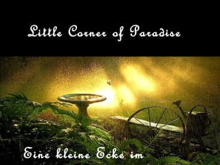Little Corner of Paradise

Eine kleine Ecke im

 