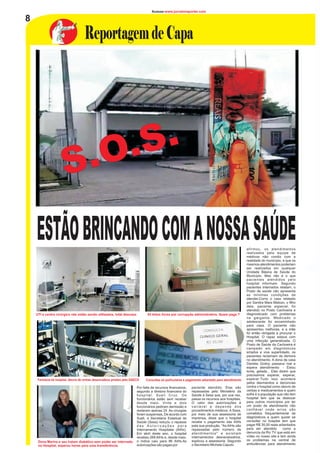 Acesse:www.jornaloreporter.com

8
                                    Reportagem de Capa
                                                                                                                                                                                    A
                                                                                                                                                                                    ca
                                                                                                                                                                                    de
                                                                                                                                                                                    po
                                                                                                                                                                                    pr
                                                                                                                                                                                    ex
                                                                                                                                                                                    as
                                                                                                                                                                                    de
                                                                                                                                                                                    ho
                                                                                                                                                                                    um
                                                                                                                                                                                    ce
                                                                                                                                                                                    lei
                                                                                                                                                                                    cri
                                                                                                                                                                                    sa
                                                                                                                                                                                    de
                                                                                                                                                                                    qu
                                                                                                                                                                                    no




                                                    .
                                                                                                                                                                                    se
                                                                                                                                                                                    po




                                                 .S
                                                                                                                                                                                    inc
                                                                                                                                                                                    co
                                                                                                                                                                                    Re




                                                O
                                                                                                                                                                                    cid




                         .
                                                                                                                                                                                    Qu




                       S
                                                                                                                                                                                    cu
                                                                                                                                                                                    co




                                                                                                                                                                                    Mé
                                                                                                                                                                                    No
                                                                                                                                                                                    fize




    ESTÃO BRINCANDO COM A NOSSA SAÚDE
                                                                                                                                                                                    Re
                                                                                                                                                                                    da
                                                                                                                                                                                    O
                                                                                                                                                                                    din
                                                                                                                                                                                    Se
                                                                                                                                                                                    se
                                                                                                                                                                                    rec
                                                                                                                                                                                    (Si
                                                                                                                                                                                    mo
                                                                                                                                                 afirmou, os atendimentos           em
                                                                                                                                                 realizados pela equipe de          pa
                                                                                                                                                 médicos não condiz com a           pa
                                                                                                                                                 realidade do município, e que os   pa
                                                                                                                                                 mesmos atendimentos poderiam
                                                                                                                                                 ser realizados em qualquer
                                                                                                                                                 Unidade Básica de Saúde do
                                                                                                                                                 Município. Mas não é o que
                                                                                                                                                 pacientes atendidos pelo
                                                                                                                                                 hospital informam. Segundo
                                                                                                                                                 pacientes internados relatam, o
                                                                                                                                                 Posto de saúde não apresenta
                                                                                                                                                 as mínimas condições de
                                                                                                                                                 atender.Como o caso relatado         B
                                                                                                                                                 por Sandra Mara Matozo, o filho
                                                                                                                                                 dela, paciente especial, foi
                                                                                                                                                 atendido no Posto Cachoeira e
    UTI e centro cirúrgico não estão sendo utilizados, total descaso           45 leitos livres por corrupção administrativa. Quem paga ?        diagnosticado com problemas
                                                                                                                                                 na garganta. Medicado o
                                                                                                                                                 adolescente foi encaminhado
                                                                                                                                                 para casa. O paciente não
                                                                                                                                                 apresentou melhoras, e a mãe
                                                                                                                                                 foi então obrigada a procurar o
                                                                                                                                                 Hospital. O rapaz estava com
                                                                                                                                                 uma infecção generalizada. O        P
                                                                                                                                                 Posto de Saúde da Cachoeira é
                                                                                                                                                 campeão em diagnósticos
                                                                                                                                                 errados e vive superlotado, os
                                                                                                                                                 pacientes reclamam da demora
                                                                                                                                                 no atendimento. A dona de casa
                                                                                                                                                 Daniela Godoy passava mal e
                                                                                                                                                 espera atendimento: - Estou
                                                                                                                                                 tonta, gelada... Eles dizem que
                                                                                                                                                 precisamos esperar, esperar,
     Farmácia do hospital, desvio de verbas desencadeou prisões pelo GAECO    Consultas só particulares e pagamento adiantado para atendimento   esperar.Tudo isso acontece
                                                                                                                                                 pelos desmandos e denúncias
                                                                        Por falta de recursos financeiros,   paciente atendido. Elas são         contra o hospital como desvio de
                                                                        segundo a diretora financeira do     repassadas pelo Ministério da       verbas e medicamentos e quem
                                                                        hospital, Sueli Cruz. Os             Saúde à Sesa que, por sua vez,      sofre é a população que não tem
                                                                        funcionários estão sem receber       passa os recursos aos hospitais.    hospital tem que se deslocar
                                                                        desde maio. Vinte e dois             O valor das autorizações é          para outros municípios por ter
                                                                        funcionários pediram demissão e      variável e depende dos              um posto de atendimento não
                                                                        restaram apenas 24. As cirurgias     procedimentos médicos. A Sesa,      confiável onde erros são
                                                                        foram suspensas, De acordo com       por meio de sua assessoria de       cometidos frequentemente de
                                                                        Sueli, a Secretaria Estadual de      imprensa, disse que o hospital      diagnósticos e quem quizer se
                                                                        Saúde (Sesa) reduziu o repasse       recebe o pagamento das AIHs         consultar no hospital tem que
                                                                        das Autorizações para                pela sua produção. "As AIHs são     pagar R$ 35,00 reais adiantados
                                                                        Internamento Hospitalar (AIHs).      repassadas pelo número de           para ser atendido       como a
                                                                        Em abril deste ano, o hospital       atendimentos" e existiam            denuncia da Ric TV que está em
                                                                                                                                                 vídeo no nosso site e tem ainda
                                                                                                                                                                                      N
                                                                        recebeu 269 AIHs e, desde maio,      internamentos desnecessários,
     Dona Marina e seu Iratam diabético sem poder ser internado         o índice caiu para 86 AIHs.As        explicou a assessoria. Segundo      os problemas na central de
                                                                                                                                                 ambulâncias para atendimento
                                                                                                                                                                                     D
     no Hospital, esperou horas para uma transferência.                 autorizações são pagas por           o Secretario Michele Caputo
 