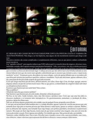 SEXTA EDIÇÃO - REVISTA III