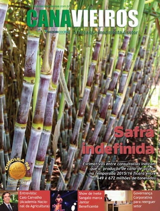 Revista Canavieiros - Abril de 2015
1
 