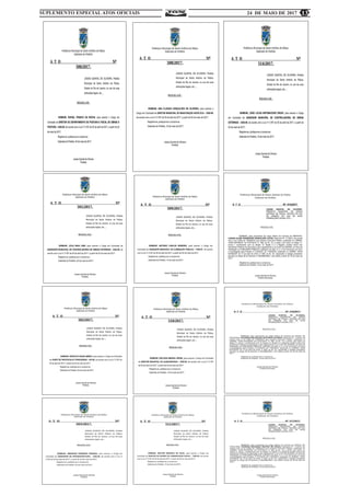 SUPLEMENTO ESPECIAL ATOS OFICIAIS 24 DE MAIO DE 2017 13
 