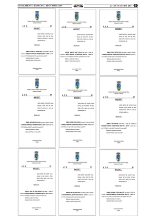 SUPLEMENTO ESPECIAL ATOS OFICIAIS 24 DE MAIO DE 2017 9
 