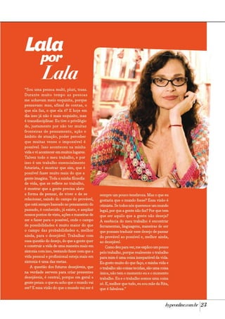 Uma mulher de futuro. 