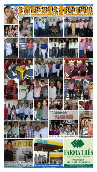 Notícias Regionais 20134Página * Leia nosso Jornal online folhanoticiasredacao.webnode.com *
Ligue e anuncie: (18) 9708 5337 .folhanoticiasregionais.webnode.com Folha | Notícias Regionais
|||||PubliquesuafotogratuitamentenoF&F|Enviesugestõesparae-mail:folhanoticias@live.com|EventosRegionaisporCrislaine|AFolhaNotíciasRegionais|
b y C r y s l a i n e - F l a s h s I n | R e g i o n a l
 