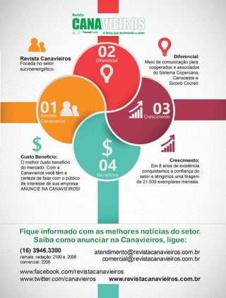 Revista Canavieiros - Setembro de 2014
75
 