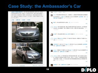 Case Study: the Ambassador’s Car
18
 