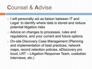 - THE PITCH -EDUCATELISTENADVISECOUNSEL            SOLUTIONS….. SOLUTIONS….SOLUTIONS!!!