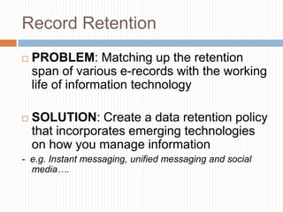 TWO-TIER SYSTEM (ESI) is divided into five categories, which are grouped into two tiers based on the effort and cost needed to access ESI.ACCESSIBLE	NON-ACCESSIBLE	Backup tapes, commonly using data compression,	Erased, fragmented, or corrupted data	Active, online data, Near-line data (short for near online), Offline storage and archives