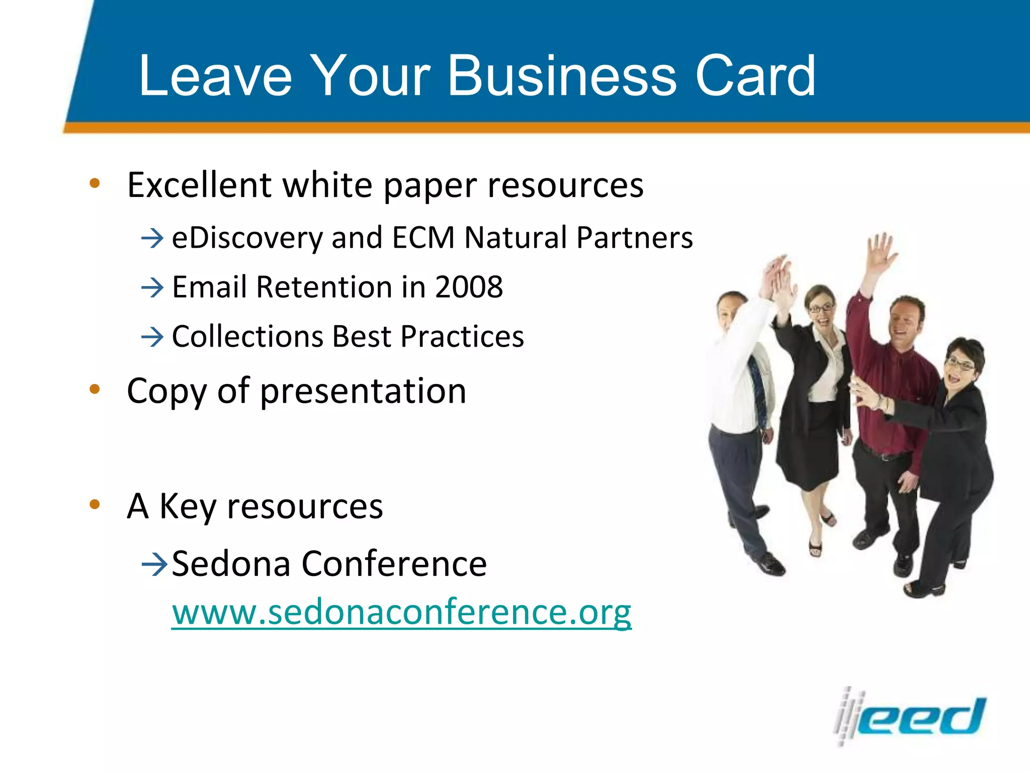 BPM:  eDiscovery Process Manger