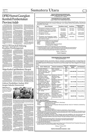 Edisi 19 Maret Medan