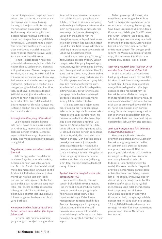 Edisi 8 Majalah Kinescope Indonesia Edisi 8 Majalah Kinescope Indonesia