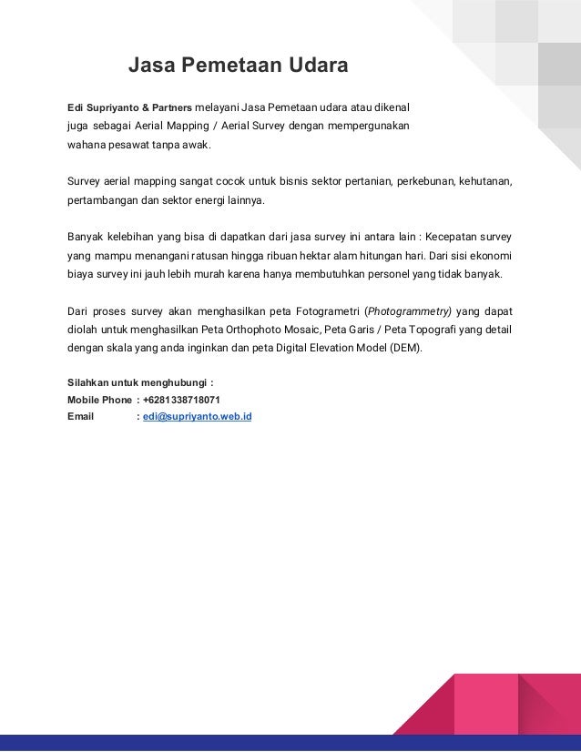 Jasa Foto Udarajasa Mapping Uavjasa Pemetaan Uav Uav