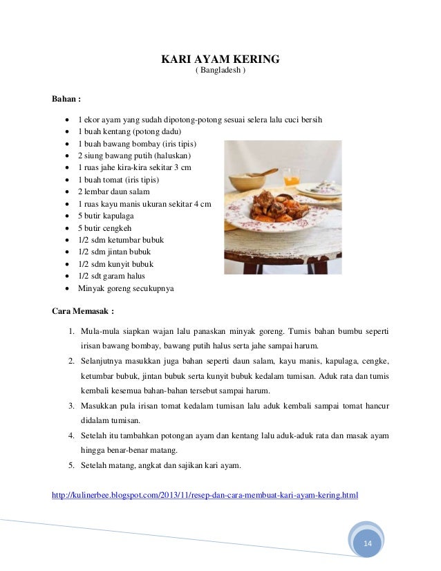 Resep Ayam Goreng Jinten - Rasmi Sua