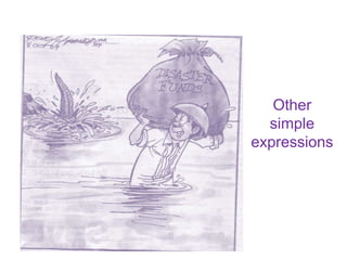 Other
simple
expressions
 