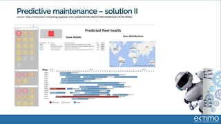 Predictive maintenance – solution II
source: http://revolution-computing.typepad.com/.a/6a010534b1db25970b01bb08cba61c970d-800wi
 