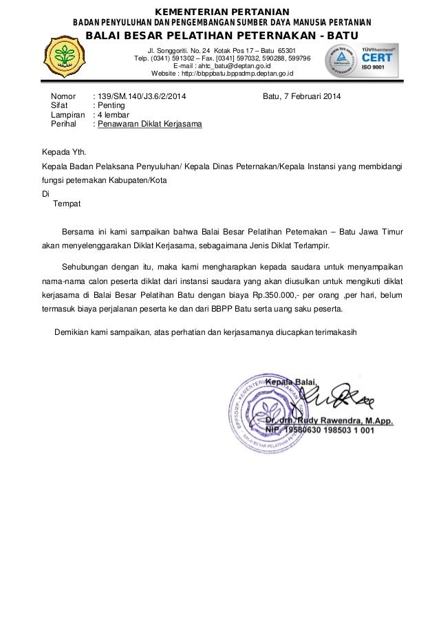 Edit surat penawaran 10 februari 2014