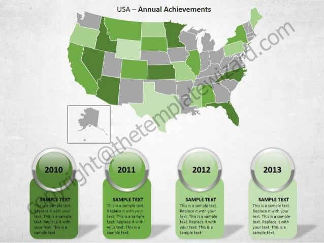 Editable PowerPoint (PPT) Map - Microsoft PowerPoint Map Templates