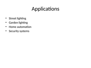 Automatic Light Control Circuit Using LDR for Energy Efficiency and ...