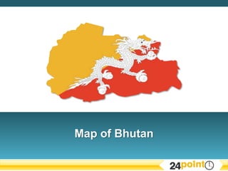 Map of Bhutan
 