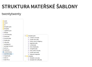 STRUKTURA MATEŘSKÉ ŠABLONYSTRUKTURA MATEŘSKÉ ŠABLONY
twentytwenty
 