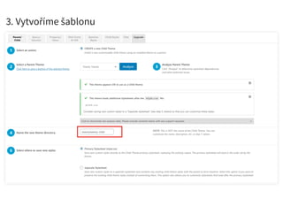 3. Vytvoříme šablonu
 