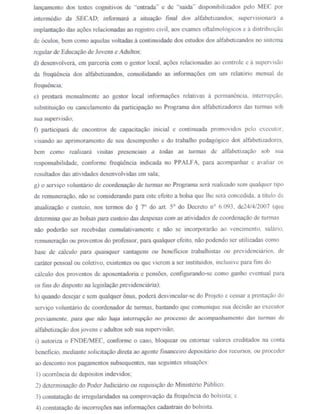 Edital Brasil Alfabetizado