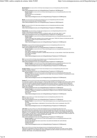 Murillo Barbosa 4 de maio de 2016 às 18:59 (https://www.estrategiaconcursos.com.br/blog/edital-tjmg-2/#comment-30978)
Ótimo trabalho
(https://www.estrategiaconcursos.com.br/blog/edital-tjmg-2/?replytocom=30978#respond)
Ricardo Torques 5 de maio de 2016 às 9:25 (https://www.estrategiaconcursos.com.br/blog/edital-tjmg-2/#comment-31026)
Obrigado Murillo,
Espero que seja útil na sua preparação ;)
Bons estudos!
(https://www.estrategiaconcursos.com.br/blog/edital-tjmg-2/?replytocom=31026#respond)
Micael 4 de maio de 2016 às 20:28 (https://www.estrategiaconcursos.com.br/blog/edital-tjmg-2/#comment-30991)
Esse concurso é somente para quem é formado em Direito?
(https://www.estrategiaconcursos.com.br/blog/edital-tjmg-2/?replytocom=30991#respond)
Micael 4 de maio de 2016 às 20:42 (https://www.estrategiaconcursos.com.br/blog/edital-tjmg-2/#comment-30992)
Oops, já li que nao…rs
(https://www.estrategiaconcursos.com.br/blog/edital-tjmg-2/?replytocom=30992#respond)
Flávia Nunes 5 de maio de 2016 às 4:24 (https://www.estrategiaconcursos.com.br/blog/edital-tjmg-2/#comment-31012)
Perfeito!!! Vocês fizeram um excelente trabalho!!!!
Passado concurso do INSS vou procurar conhecer os professores citados, para quem sabe, adquirir o curso!!
(https://www.estrategiaconcursos.com.br/blog/edital-tjmg-2/?replytocom=31012#respond)
Ricardo Torques 5 de maio de 2016 às 9:29 (https://www.estrategiaconcursos.com.br/blog/edital-tjmg-2/#comment-31028)
Obrigado Flávia!
Foque no INSS agora! Caso necessário você vem estudar conosco para o TJMG 2016. Estamos na torcida para que você
seja aprovada no INSS e não seja necessário pensar no TJMG ;)
Excelentes estudos!
(https://www.estrategiaconcursos.com.br/blog/edital-tjmg-2/?replytocom=31028#respond)
Glauciane 5 de maio de 2016 às 6:03 (https://www.estrategiaconcursos.com.br/blog/edital-tjmg-2/#comment-31015)
Vcs são demais! Obrigada pelo excelente artigo! Abs!
(https://www.estrategiaconcursos.com.br/blog/edital-tjmg-2/?replytocom=31015#respond)
Ricardo Torques 5 de maio de 2016 às 9:27 (https://www.estrategiaconcursos.com.br/blog/edital-tjmg-2/#comment-31027)
Ola Glauciane,
Nosso objetivo é aproximar você o máximo do cargo!
Esse artigo tem a finalidade de esclarecer a realidade deste concurso que, no nosso entender, é ótima! Quem sabe teremos
mais de 3000 convocações…
Bons estudos!
(https://www.estrategiaconcursos.com.br/blog/edital-tjmg-2/?replytocom=31027#respond)
Nani 5 de maio de 2016 às 8:25 (https://www.estrategiaconcursos.com.br/blog/edital-tjmg-2/#comment-31020)
Qual a época provável para aplicação dessa prova do TJMG?
(https://www.estrategiaconcursos.com.br/blog/edital-tjmg-2/?replytocom=31020#respond)
Ricardo Torques 5 de maio de 2016 às 9:23 (https://www.estrategiaconcursos.com.br/blog/edital-tjmg-2/#comment-31024)
Olá Nani,acreditamos que a prova ocorrerá no segundo semestre de 2016! Excelentes estudos!
(https://www.estrategiaconcursos.com.br/blog/edital-tjmg-2/?replytocom=31024#respond)
Douglas Teixeira 5 de maio de 2016 às 9:07 (https://www.estrategiaconcursos.com.br/blog/edital-tjmg-2/#comment-31022)
Excelentes sugestões, Professor!
(https://www.estrategiaconcursos.com.br/blog/edital-tjmg-2/?replytocom=31022#respond)
Ricardo Torques 5 de maio de 2016 às 9:24 (https://www.estrategiaconcursos.com.br/blog/edital-tjmg-2/#comment-31025)
Olá Douglas! Que bom que gostou. Compartilhe com seus amigos. Esse concursos é excelente. Há probabilidade de muitas
(mas muitas mesmo!) convocações!
Mantenha o foco nos estudos!
(https://www.estrategiaconcursos.com.br/blog/edital-tjmg-2/?replytocom=31025#respond)
Gustavo P 6 de maio de 2016 às 8:02 (https://www.estrategiaconcursos.com.br/blog/edital-tjmg-2/#comment-31125)
Eu fui aprovado e nomeado no último concurso do TJ. Concorri pra Belo Horizonte. Fiz 51 questões em 60 e fiquei em 285°. Demorei
4 anos pra ser nomeado, mas antes disso trabalhei por quase dois anos como “precário”. O TJ MG era à época o segundo pior
salário de TJ do país. A qualidade do trabalho vai depender muito da secretaria para qual for designado. Na minha o balcão era
lotado, mas a equipe muito boa. Costuma ser encarado como um concurso trampolim. De qualquer forma vale a pena. Em caso de
dúvidas estou à disposição.
(https://www.estrategiaconcursos.com.br/blog/edital-tjmg-2/?replytocom=31125#respond)
Ricardo Torques 6 de maio de 2016 às 22:18 (https://www.estrategiaconcursos.com.br/blog/edital-tjmg-2/#comment-31204)
Olá Gustavo, obrigado por compartilhar suas experiências em relação ao concurso. Será ótimo os demais colegas que
pretendem fazer o concurso.
Bons estudos!
(https://www.estrategiaconcursos.com.br/blog/edital-tjmg-2/?replytocom=31204#respond)
Katia 6 de maio de 2016 às 10:17 (https://www.estrategiaconcursos.com.br/blog/edital-tjmg-2/#comment-31145)
Este curso utiliza o novo cpc?
(https://www.estrategiaconcursos.com.br/blog/edital-tjmg-2/?replytocom=31145#respond)
Ricardo Torques 6 de maio de 2016 às 22:17 (https://www.estrategiaconcursos.com.br/blog/edital-tjmg-2/#comment-31203)
Olá Katia!
Sim, o Professor Gabriel Borges, na elaboração do Curso de Atos de Ofício, leva em consideração o Novo CPC!
Bons estudos!
(https://www.estrategiaconcursos.com.br/blog/edital-tjmg-2/?replytocom=31203#respond)
João Victor 6 de maio de 2016 às 19:13 (https://www.estrategiaconcursos.com.br/blog/edital-tjmg-2/#comment-31187)
Olá, professor! Ótimo texto, esclarecedor e que com certeza será de ajuda para muitos, pelo menos para mim será. No entanto,
fiquei com uma dúvida, que pode ser boba, mas não custa nada confirmar: caso eu adquira o curso completo, por exemplo, hoje
06/05/2016, e, com o lançamento do edital, algumas matérias sejam adicionadas, o curso será mesmo atualizado? Em TUDO que
mudar? Ou seja, o que quero dizer é: o curso contemplará 100% do edital, mesmo que eu o adquira agora e esteja incompleto? Ele
terá as atualizações depois de forma gratuita para quem já tem o pacote?
Grande abraço e parabéns novamente pelo texto!
(https://www.estrategiaconcursos.com.br/blog/edital-tjmg-2/?replytocom=31187#respond)
Ricardo Torques 6 de maio de 2016 às 22:16 (https://www.estrategiaconcursos.com.br/blog/edital-tjmg-2/#comment-31202)
Olá João Victor, tudo bem?
Sim! Caso haja alterações para mais ou para menos o seu pacote será atualizado sem custos adicionais.
Obrigado pelos elogios!
Excelentes estudos!
(https://www.estrategiaconcursos.com.br/blog/edital-tjmg-2/?replytocom=31202#respond)
Ed 6 de maio de 2016 às 22:42 (https://www.estrategiaconcursos.com.br/blog/edital-tjmg-2/#comment-31205)
Infelizmente as expectativas do número de vagas para o próximo concurso são bem menores que do último concurso. Bastam
verificarem na página do TJ para certificarem do número de Estagiários que estão contratando, para exercerem as funções dos
servidores. Não se iludam, só os primeiros serão chamados!
Edital TJMG: análise completa do certame. Saiba TUDO! https://www.estrategiaconcursos.com.br/blog/edital-tjmg-2/
7 de 18 01/08/2016 21:24
 
