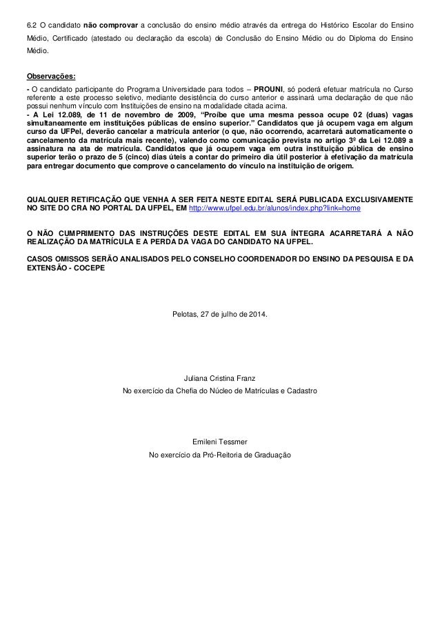 Procuracao diploma