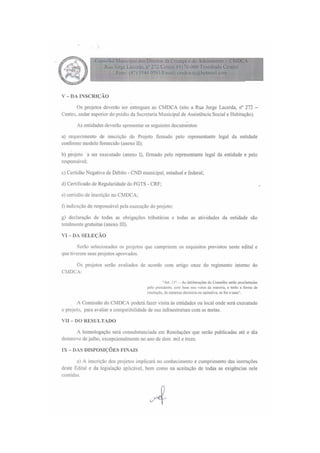 Edital cadastramento e convênio   cmdca com assinatura